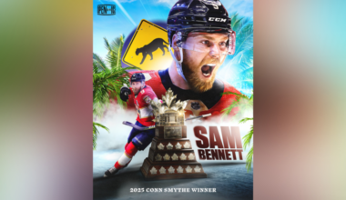 Sam Bennett Wins Conn Smythe Trophy as Panthers Win 2025 Stanley Cup