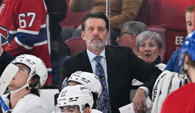 Seattle Kraken coach Lane Lambert...