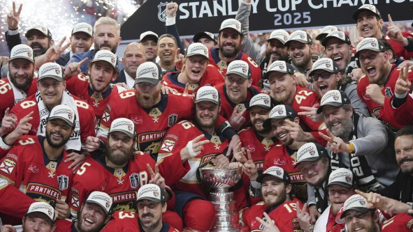 Former Ghost Pirates goaltender celebrates Stanley Cup title with Panthers