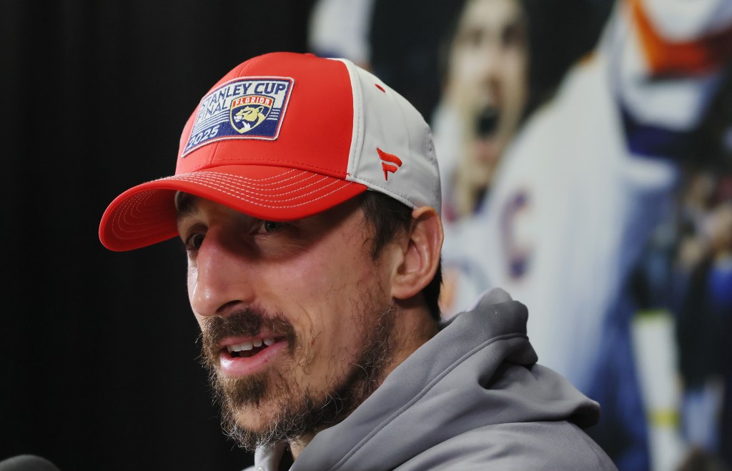 Brad Marchand, all goals and gags, hopes with Florida Panthers to end series