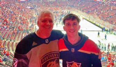 Former New York Islanders fan is all in with Florida Panthers