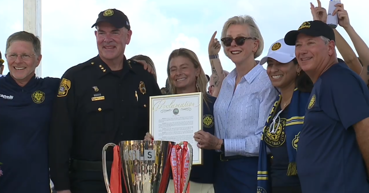 Mayor Castor proclaims June 18 'Tampa Bay Sun FC Day' at victory celebration