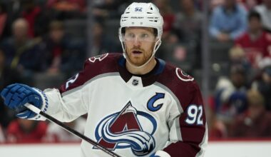 Captain Gabe Landeskog rejoins the Avs after minor-league rehab assignment
