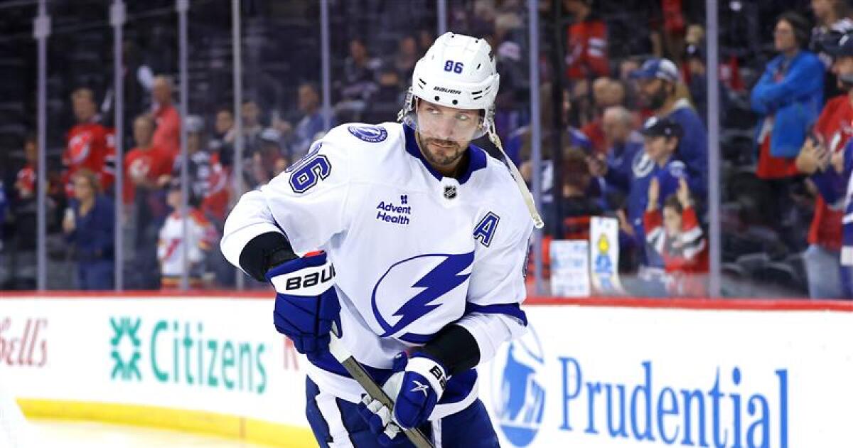 Lightning forward Kucherov wins Ted Lindsay Award