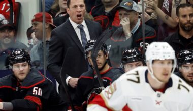 Chatfield out for Hurricanes' loss in Game 1 of Eastern final against Panthers