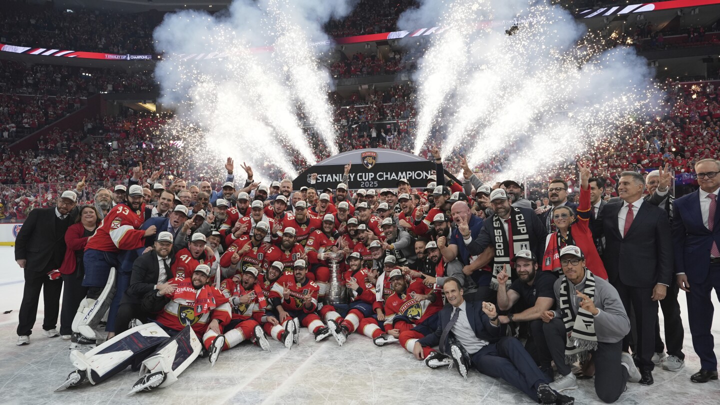 Panthers win the Stanley Cup to again show they're the NHL's best team