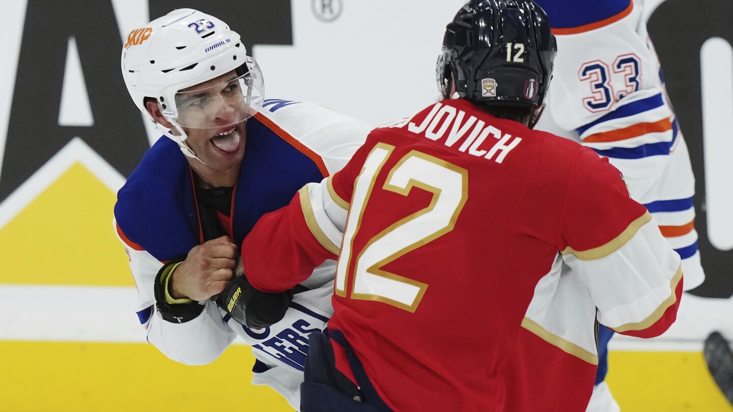 Tensions rise in Panthers-Oilers Stanley Cup FInal