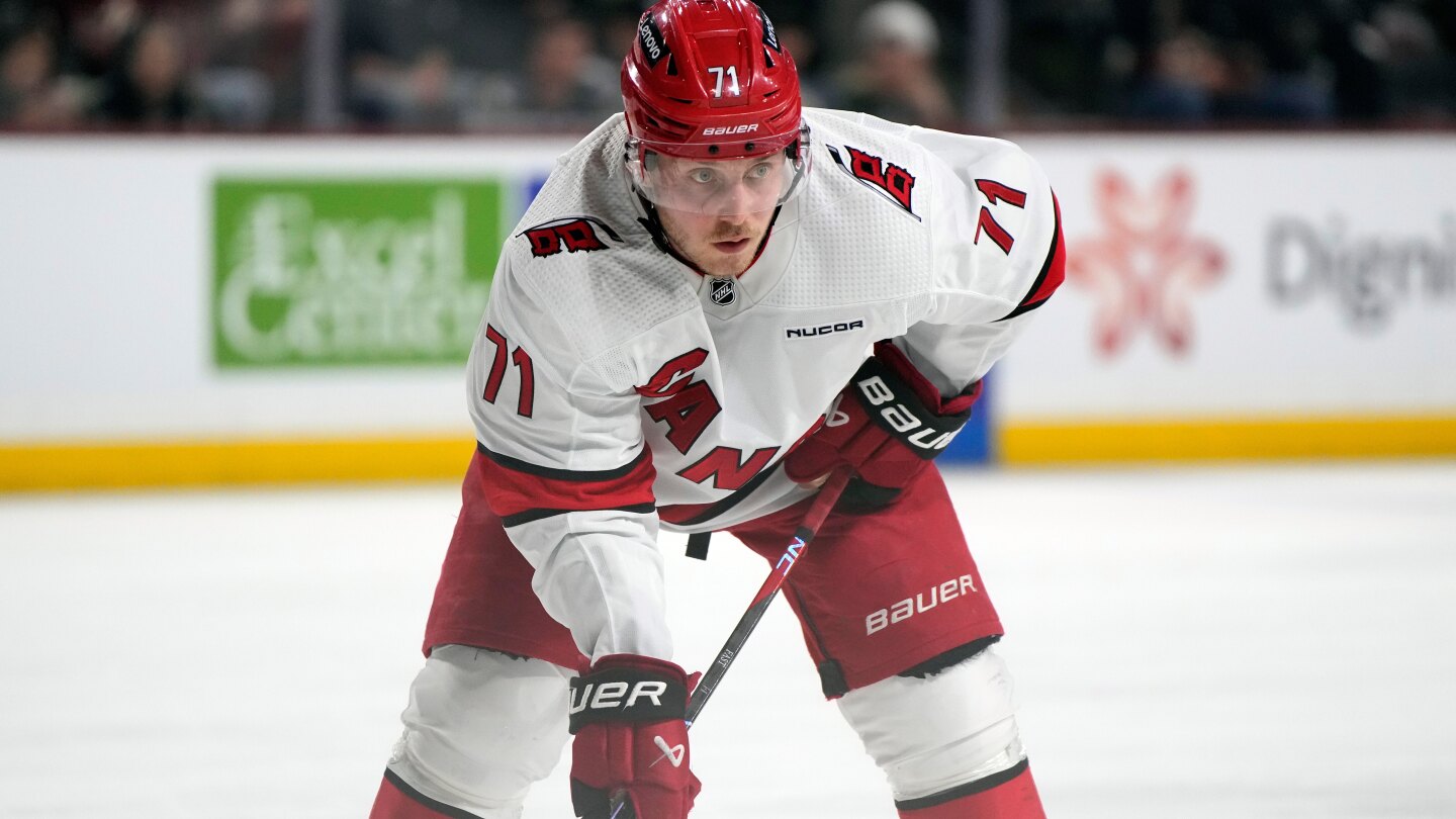 Carolina Hurricanes forward Jesper Fast retires after missing season with neck injury