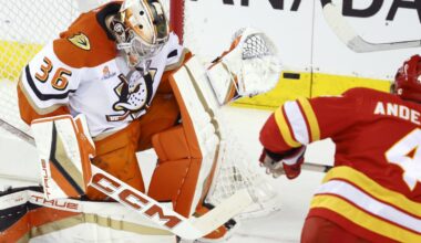 Anaheim goaltender John Gibson not ready to reminisce after reaching 500 NHL games