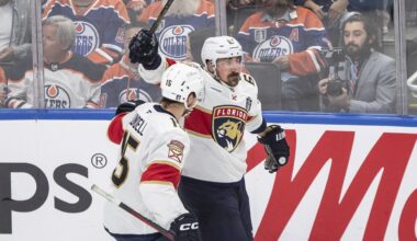 Panthers move to verge of Stanley Cup by beating Oilers in Game 5