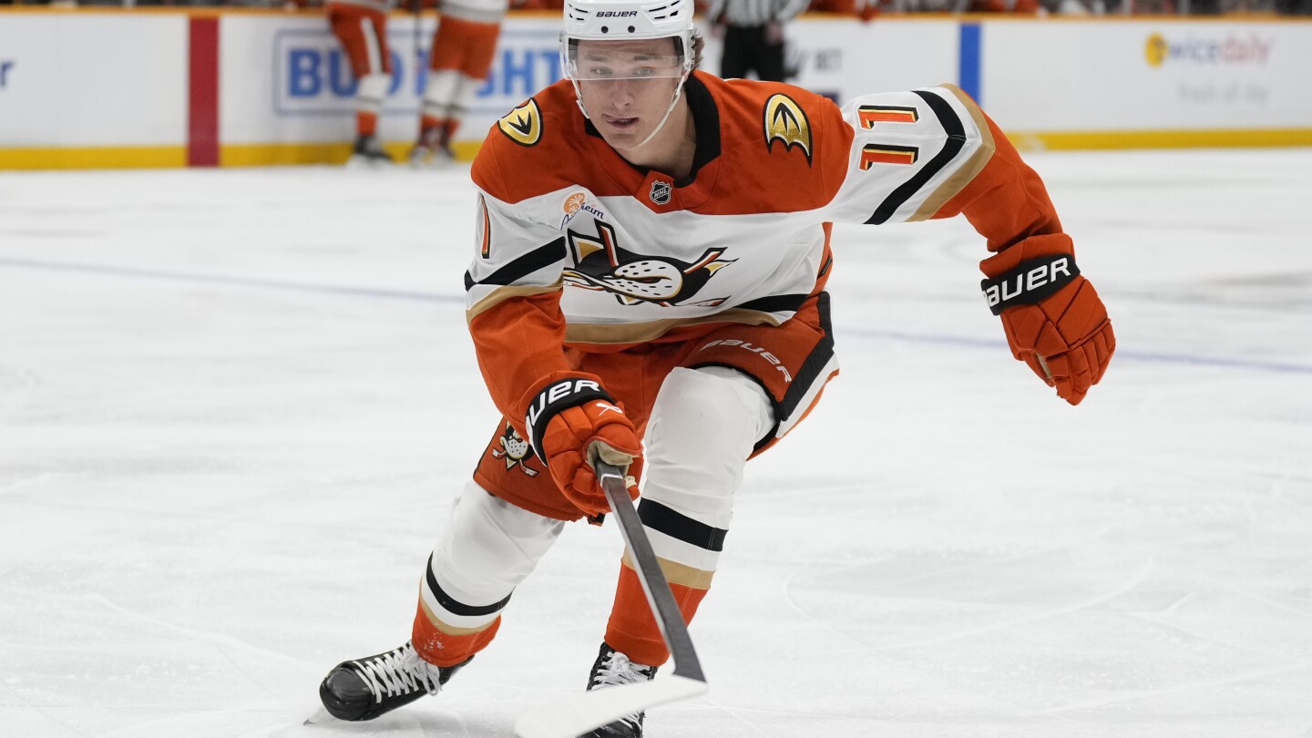 Ducks trade Trevor Zegras to Flyers for Ryan Poehling, draft picks