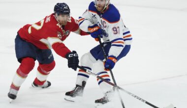 Connor McDavid gets 1st goal in this Stanley Cup Final