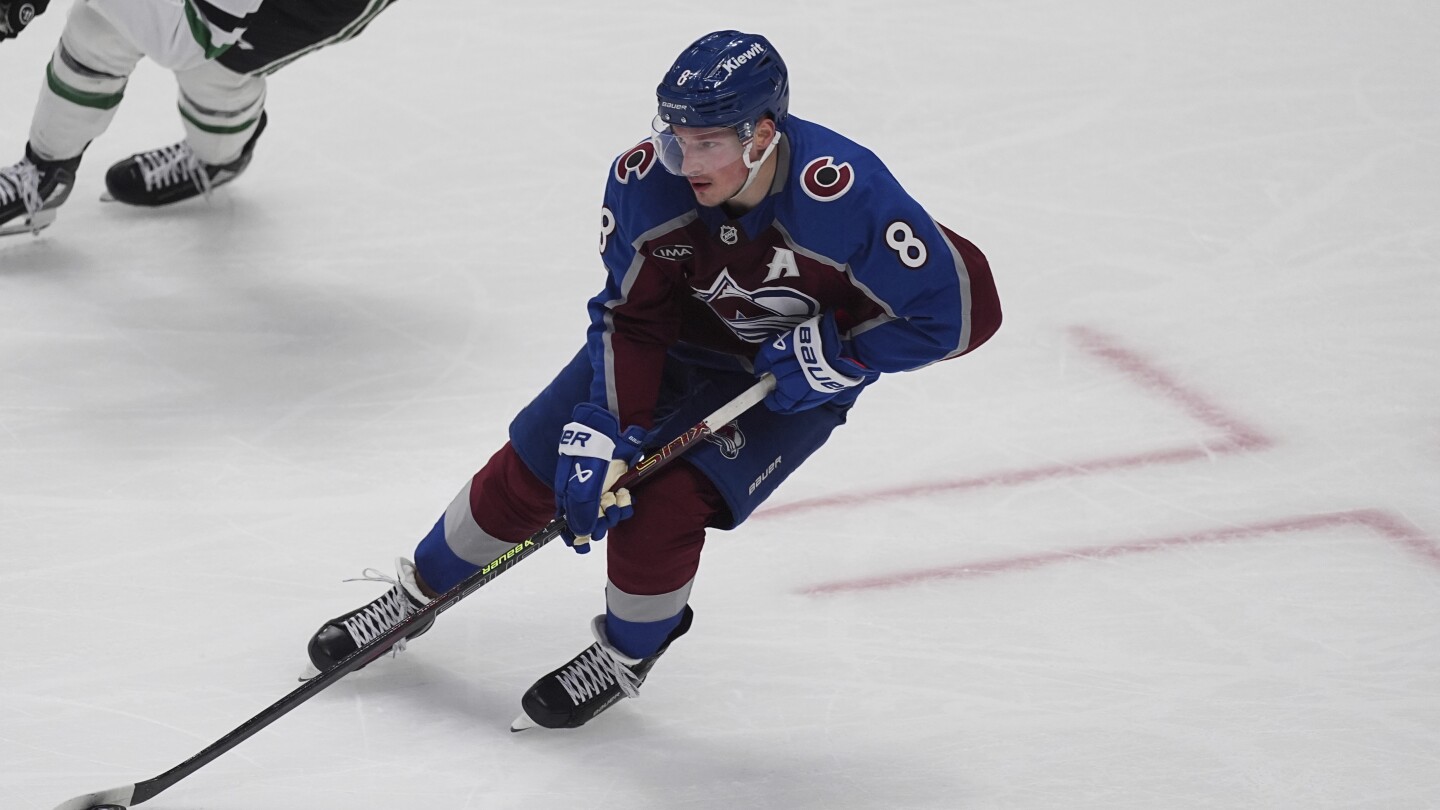 Colorado's Cale Makar wins Norris Trophy as league's top defenseman for 2nd time in 4 seasons