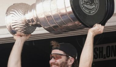 Stanley Cup cracks as the repeat-champion Panthers celebrate