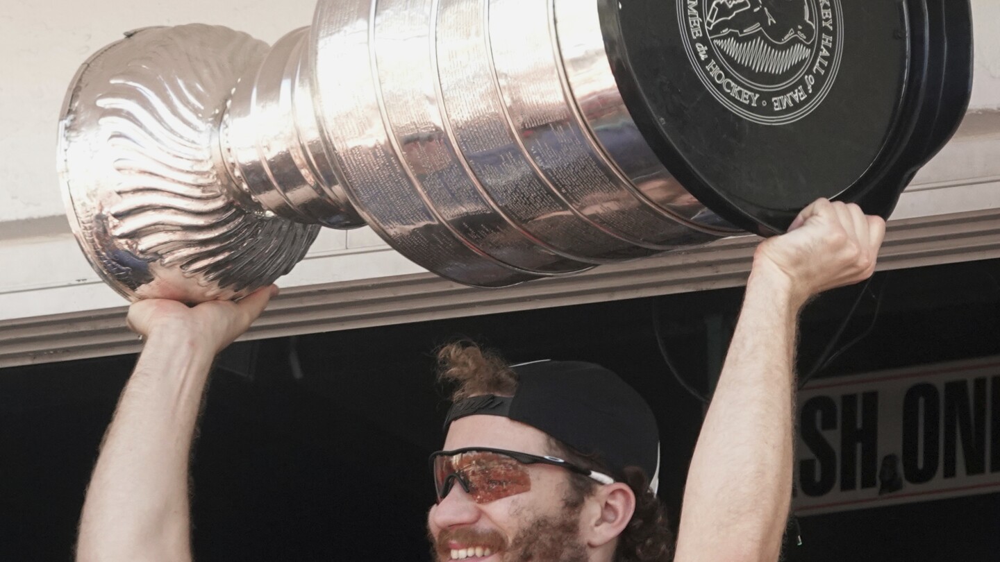 Stanley Cup cracks as the repeat-champion Panthers celebrate