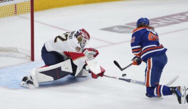 Panthers endure uncharacteristic playoff collapse in losing Game 1 of Stanley Cup Final to Oilers