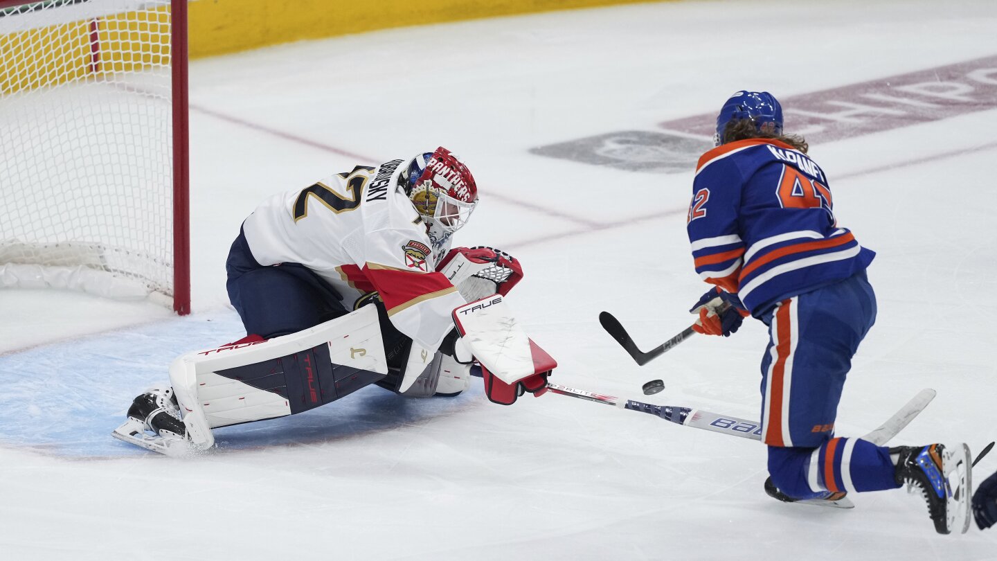 Panthers endure uncharacteristic playoff collapse in losing Game 1 of Stanley Cup Final to Oilers