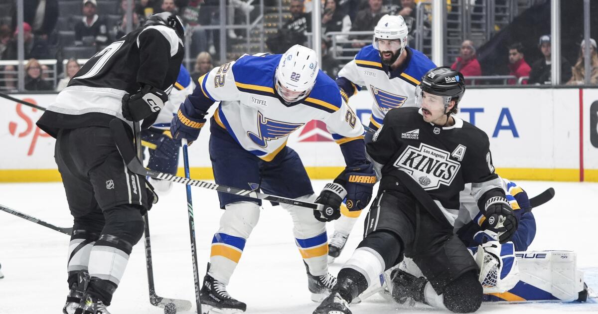 Kings lose their fifth in a row, this time to St. Louis