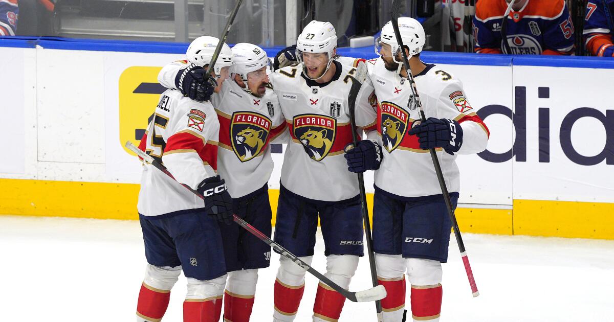 Stanley Cup Final: Panthers win Game 5 to take 3-2 series lead