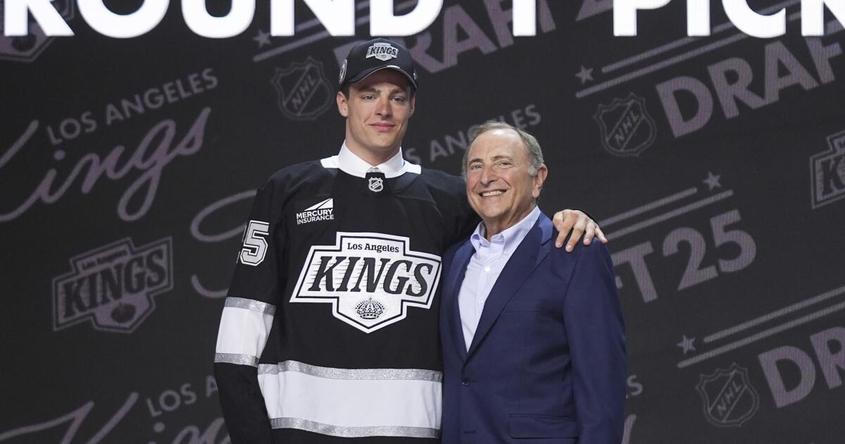 Kings GM Ken Holland prefers how the NHL draft used to be held
