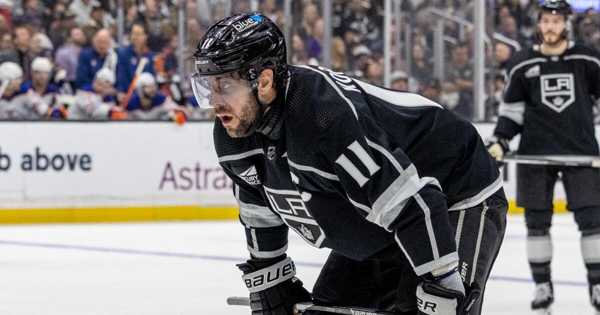 Kings captain Anze Kopitar wins Lady Byng trophy for third time