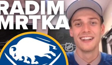 Buffalo Sabres select towering defenseman Radim Mrtka with 9th pick in NHL Draft