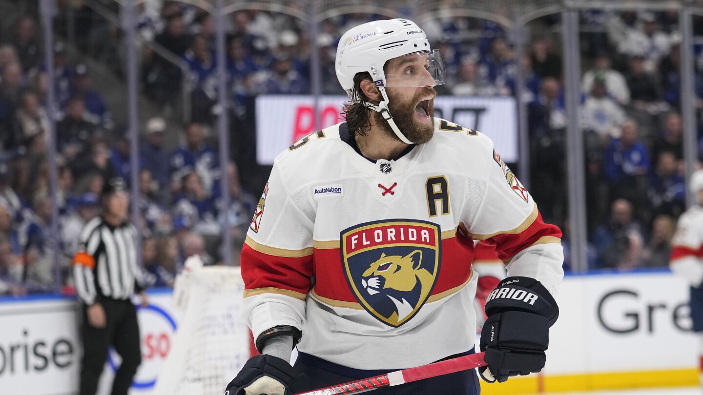 Report: Aaron Ekblad re-signs with 2-time Cup champion Panthers on eve of NHL free agency, AP sources say