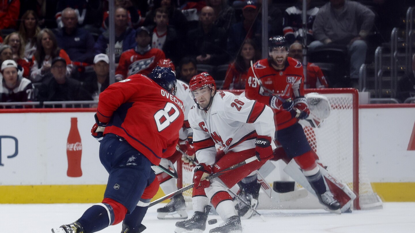 Capitals and Hurricanes meet in a 2nd-round NHL playoff series with ‘no secrets’ and ‘no surprises’