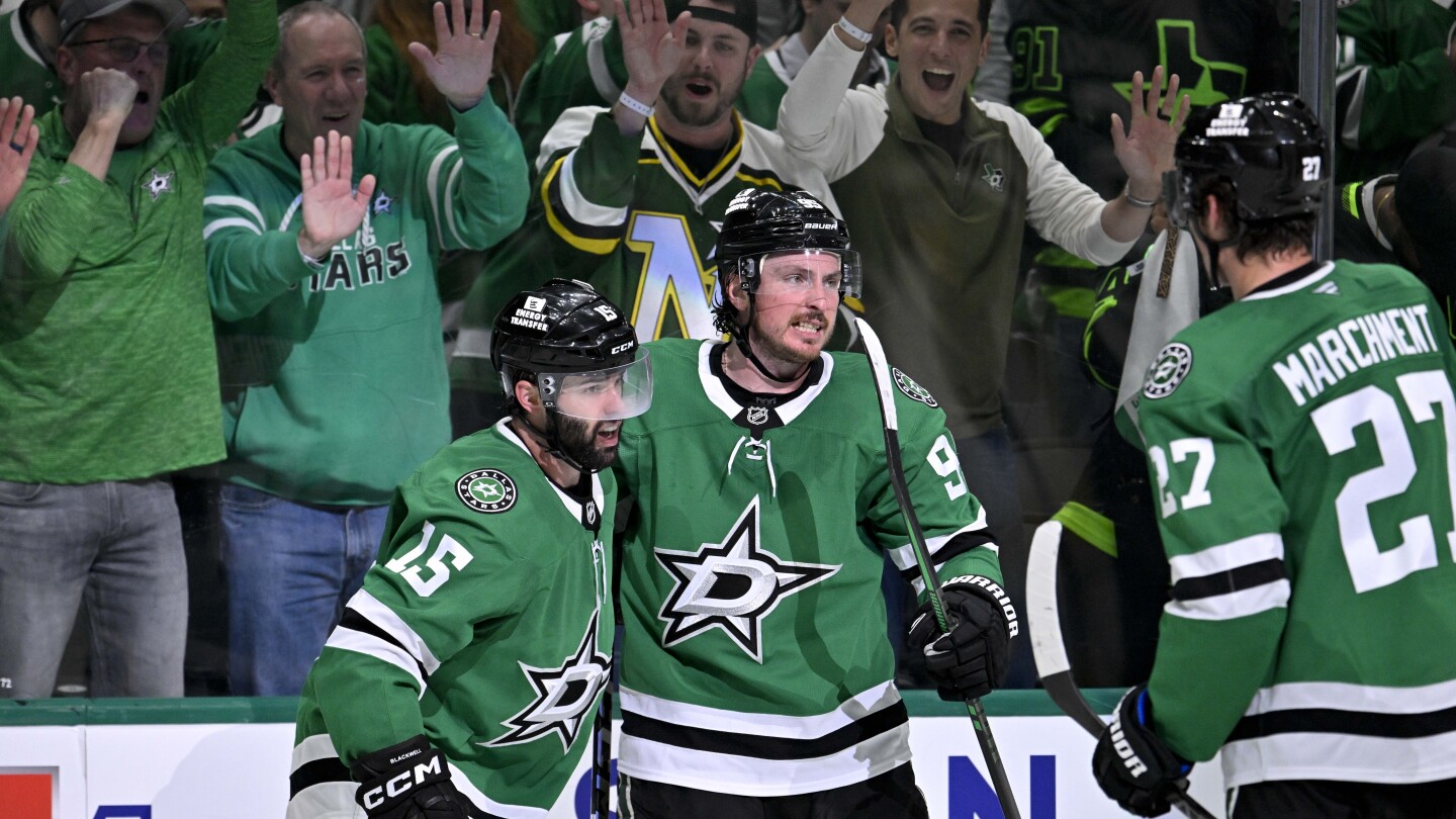 Colin Blackwell gets his chance and rises to occasion for Stars with OT winner in NHL playoffs