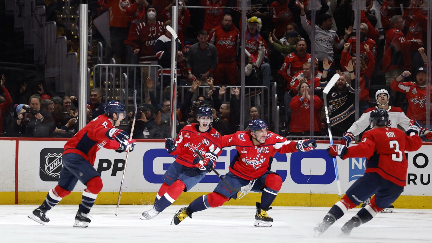 Alex Ovechkin makes more history with his first NHL playoff overtime goal