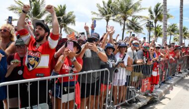 Panthers celebrate 2nd consecutive Stanley Cup with another parade