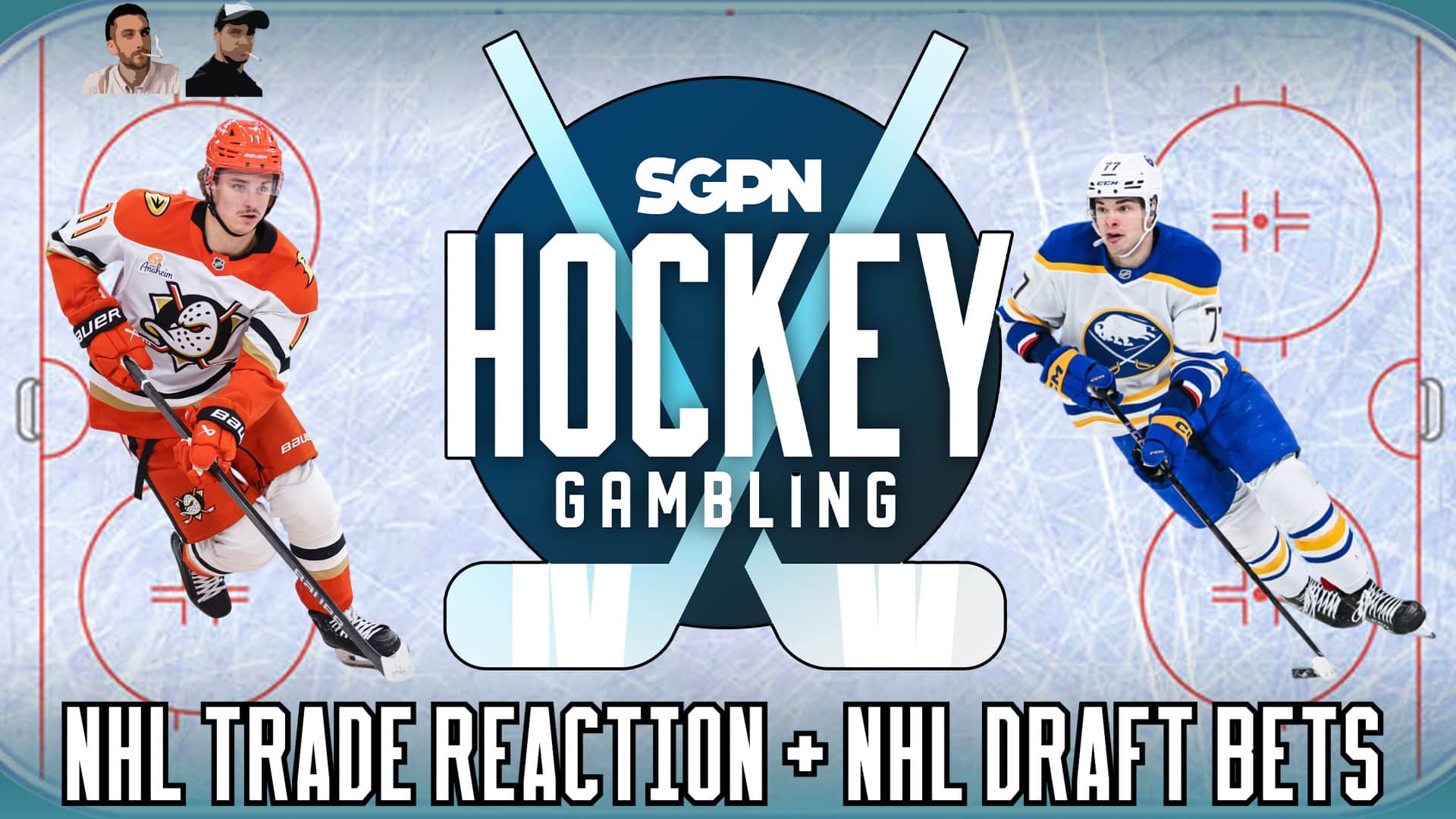 Peterka, Zegras trade reactions & NHL Draft bets | Hockey Gambling Podcast (Ep. 485)