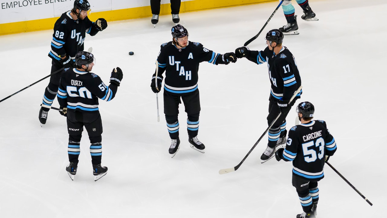 Utah scores franchise-record 7 goals to ease past Kraken