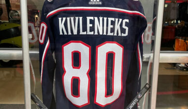Columbus Blue Jackets honor late goalie Matiss Kivlenieks with heartfelt video tribute
