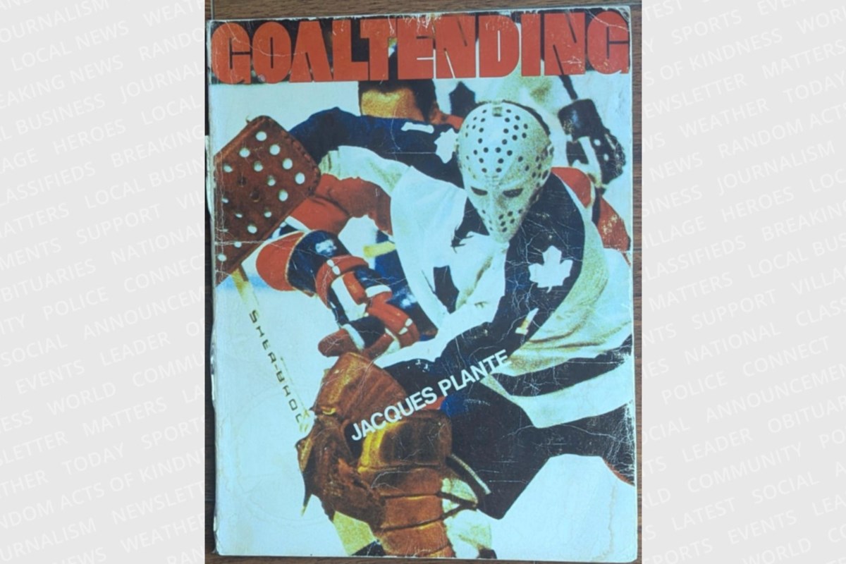 COLUMN: Small-town kid part of Jacques Plante's goalie mask legacy
