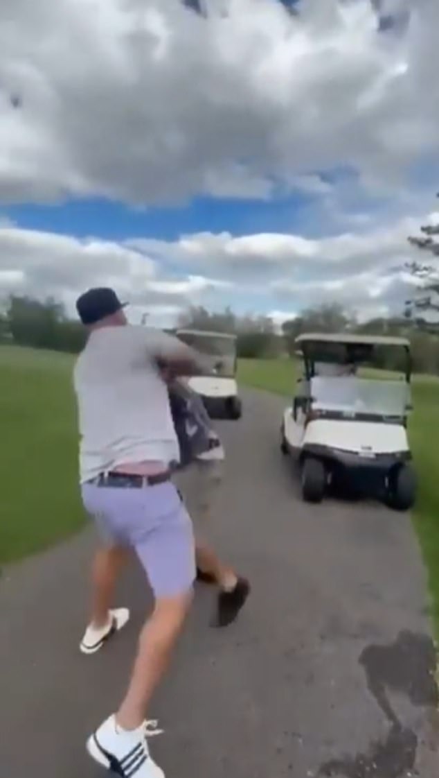 Former NHL enforcer Nick Tarnasky was involved in a brutal golf-course fight last week
