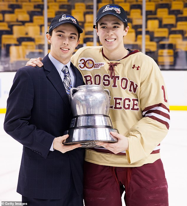 Her wedding was postponed eleven months after her brothers' untimely deaths last August