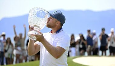 Former NHL star Joe Pavelski secured a dramatic win at the American Century Championship