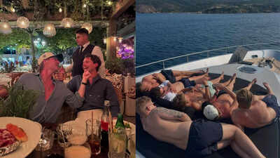 NHL stars William Nylander, Alex Nylander, and Rasmus Sandin enjoy a Saint‑Tropez vacation in the French Riviera with a Maple Leafs, Penguins, and Capitals trio bonding