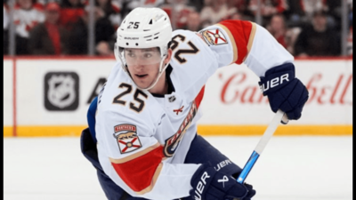 Florida Panthers complete roster by re-signing Mackie Samoskevich