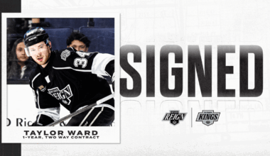Ontario Reign | LA Kings Re-Sign Taylor Ward