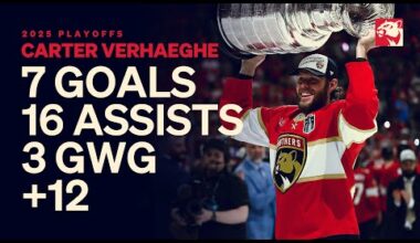 Verhaeghe stayed SWAGGY in 2025 Stanley Cup Playoffs!