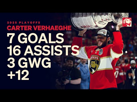 Verhaeghe stayed SWAGGY in 2025 Stanley Cup Playoffs!