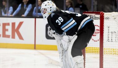 Utah HC goalie Connor Ingram returns following mother's passing in loss to Islanders