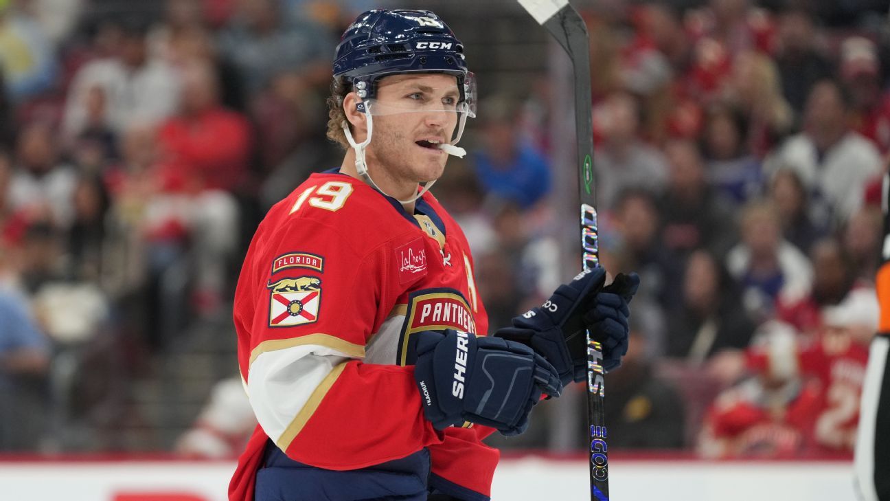 Panthers optimistic Matthew Tkachuk will be ready for playoffs