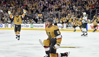Howden's OT goal gives Golden Knights a 3-2 win over the Wild and 3-2 series lead