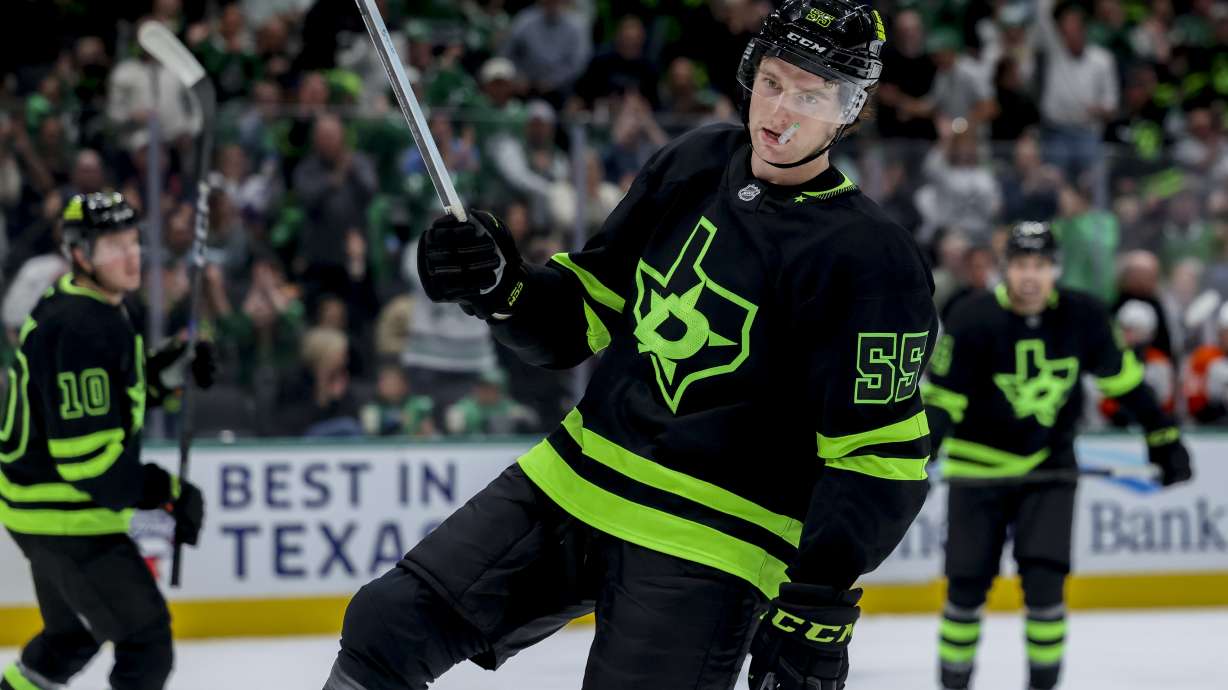 Thomas Harley's 2nd goal seconds into OT gives Stars a 3-2 win over the Flyers