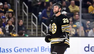Former Boston Bruins defenseman leaves the Bruins organization after signing a new deal