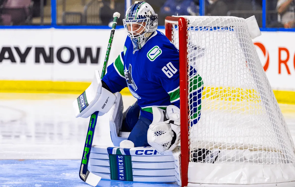 Vancouver Canucks Sign Champion Goaltender to Multi-Year Contract