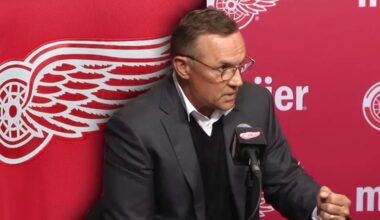 Yzerman Red Wings GM plans